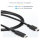 1,8m USB-C auf Mini DisplayPort Kabel - USB C zu mDP Kabel - 4K 60Hz - Schwarz