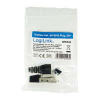 Feldkonfektionierbarer RJ45 Steckverbinder Cat.6A 10GE,...