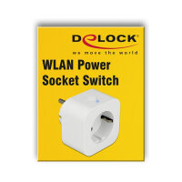 DeLOCK WLAN Steckdosen Schalter MQTT weiss