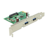Delock PCI Express card > 2 x USB 3.0 - USB-Adapter -...