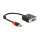 DeLOCK USB 3.0 Type-A male > VGA female - externer Videoadapter - Schwarz