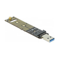 Delock Speicher-Controller M.2 - M.2 NVMe Card - 10...