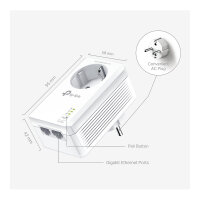 TP-LINK TL-PA7027P KIT - Bridge - Stromnetz (Powerline) 1 Gbps - 2-Port - Kabellos
