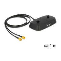 Delock Antennenbasis 1m Black