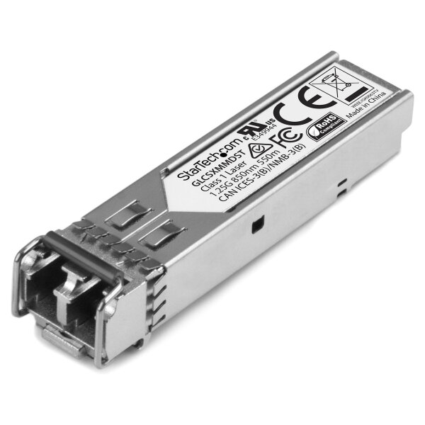 StarTech GLC-SX-MMD Gigabit Fiber 1000Base-SX SFP Transceiver Module