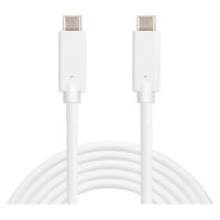 Sandberg USB-C (ST-ST) 2m Anschlusskabel Weiß