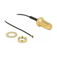 Delock Antennenkabel - 35 cm - Schwarz