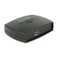 Delock USB 3.0 Sharing Switch 2 - 1 - USB-Umschalter für die gemeinsame Nutzung von Peripheriegeräten