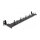 Delock 48.30cm 19" LWL Rangierpanel 1 HE schwarz