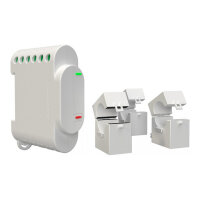Shelly Relais "3EM" WLAN Stromzähler 3x 120A Inkl. 3 Klemmen Messfunktion DIN