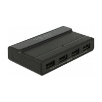 USB3.1 HUB 4Port DeLOCK Black