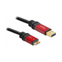 USB-A > MicroUSB-B (ST-ST) 2m DeLOCK Black
