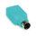 VALUE PS/2 - USB Maus-Adapter, grün