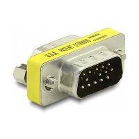 VGA DELOCK St/St GenderChanger SubD