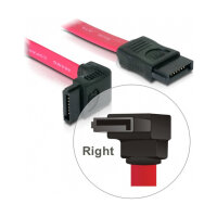 SATA 0,5m rot 90° DeLock