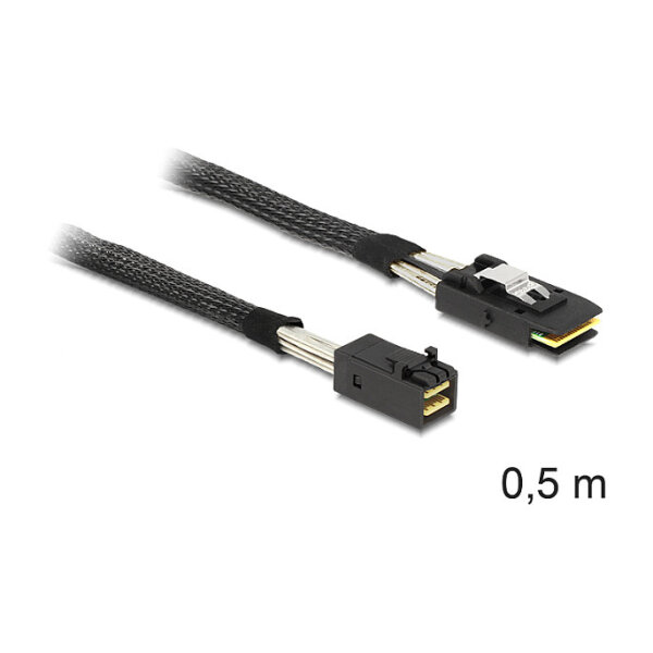 SAS SFF-8643 > SFF-8087 0,5m Delock