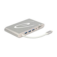 Dockingstation USB 3.1 Type-C zu DP+HDMI+VGA+LAN 4k 30Hz...
