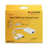 HDMI Adapter Delock A -> Displayport St