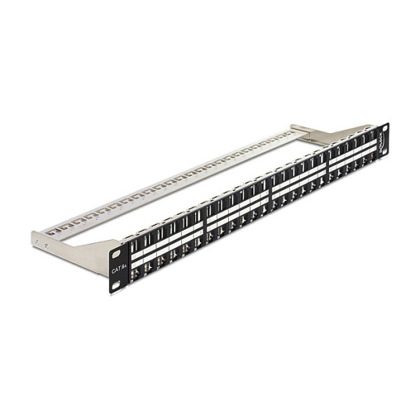 DeLock Keystone 19 Patchpanel 48 Port 1