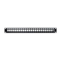 Patchpanel Delock 1HE 24 Keystone Ports
