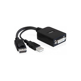 DP-St + USB-A St > DVI24+5-Bu A