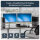 StarTech.com 2 Port Dual DisplayPort USB KVM Switch mit Audio - DisplayPort Desktop KVM Umschalter mit USB Hub - 4xUSB Buchse 2xDP Buchse - K