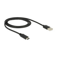 USB 2.0 A - C (ST-ST) 1m DeLOCK Black