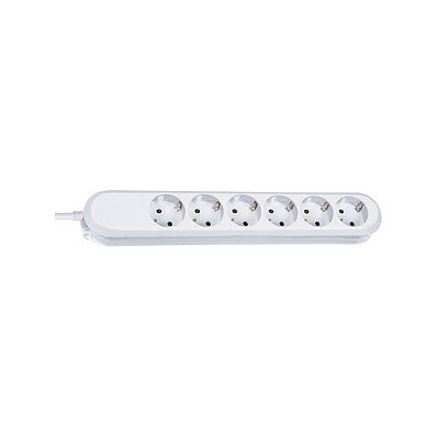 Steckdosenleiste 6x Stecker Bachmann SMART weiß