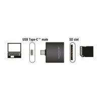 CardReader USB-C > SDHC / SDXC UHS-II / MMC Single...