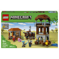LEGO 21278 Minecraft Ein Verwster am Plnderer-Auenposten
