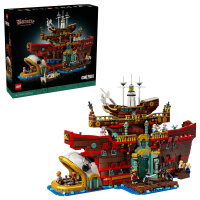 LEGO 75640 One Piece Barati, das Schwimmende Restaurant