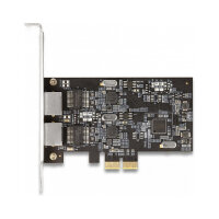 DeLock 2-Port RJ45 2,5 Gigabit LAN i225 2x PCI Express-Karte