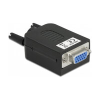 DeLock VGA15 Buchse zu Terminalblock Adapter mit Gehäuse
