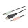 KVM Switch 2xKVM 2xDP-M 1xDP-W 2xUSB-M&W 4xAudio Ausgang Klinke 2xAudio Eingang Klinke StarTech Black