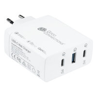 GoodConnections Charger 100W 3-Port 2xUSB-C/USB-A QC4.0 Weiß