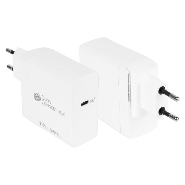 GoodConnections Charger 140W USB-C QC5.0 incl. 1,2m USB-C Cable Weiß