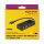 DeLock USB-C > 2x Gigabit LAN (ST-BU) Adapter Schwarz