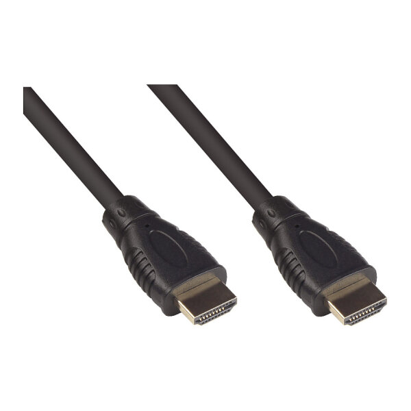 GoodConnections HDMI (ST-ST) 2m Anschlusskabel 4K 60Hz Schwarz
