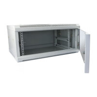 ALLNET Netzwerkschrank 19" 12HE 1-teilig T450mm...