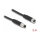 Delock M8 4 Pin Kabel A-kodiert Stecker zu Buchse PUR (TPU) 3 m