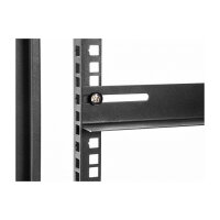 Delock Rack Bracket 450 x 40 mm Schwarz