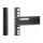 Delock Rack Bracket 450 x 40 mm Schwarz