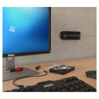 HUB 10 PORT INDUSTRIAL USB 3.0 HUB