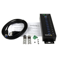 HUB 10 PORT INDUSTRIAL USB 3.0 HUB