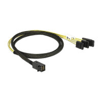 DeLock Mini SAS HD SFF-8643 > 4 x SATA 7 Pin 1 m