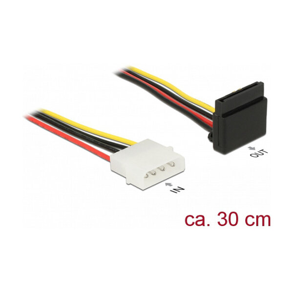 Delock 85513 0.3m Internes Stromkabel