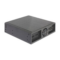 DeLOCK 5.25" Mobile Rack for 1 x 5.25" Slim Drive + 2 x 2.5" SATA HDD / SSD - Gehäuse für Speicherlaufwerke