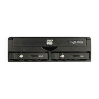 DeLOCK 5.25" Mobile Rack for 1 x 5.25" Slim Drive + 2 x 2.5" SATA HDD / SSD - Gehäuse für Speicherlaufwerke