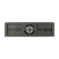 DeLOCK 5.25" Mobile Rack for 1 x 5.25" Slim Drive + 2 x 2.5" SATA HDD / SSD - Gehäuse für Speicherlaufwerke