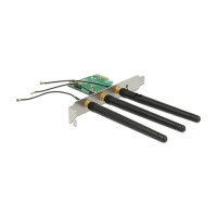 PCI Express Card > 1 x internal M.2 Key A Slot with 3 external Antennas